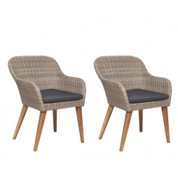 Chaises d'extérieur avec...