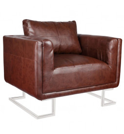 Fauteuil cube avec pieds...