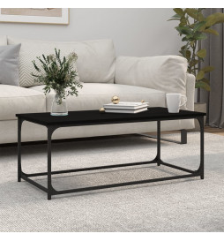 Table basse Noir 102x50x40...
