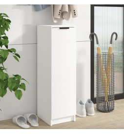 Armoire à chaussures Blanc...