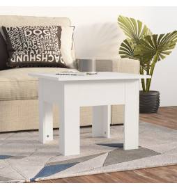 Table basse Blanc 55x55x42...