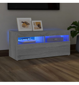Meuble TV avec lumières LED...