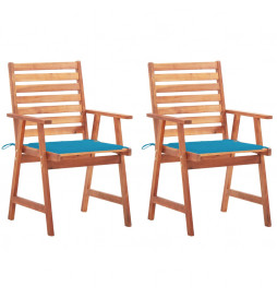 Chaises à dîner d'extérieur...