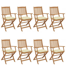 Chaises pliables de jardin...
