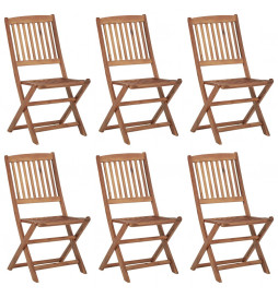 Chaises pliables...