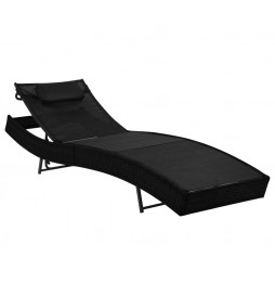 Chaise longue avec oreiller...