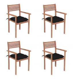 Chaises de jardin 4 pcs...