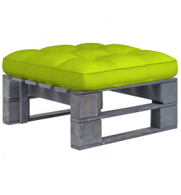 Pouf palette de jardin Bois...