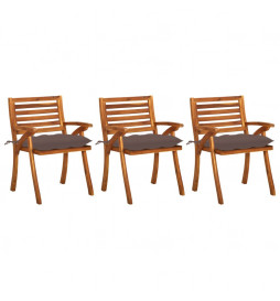 Chaises à dîner de jardin...