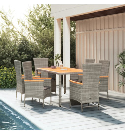Mobilier à dîner de jardin...