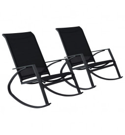Chaises à bascule de jardin...