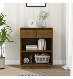 Armoire console Marron miel...