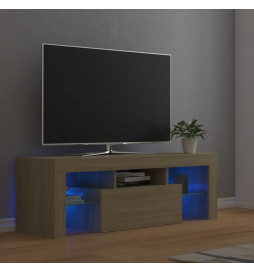 Meuble TV avec lumières LED...