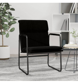 Chaise longue Noir 55x64x80...