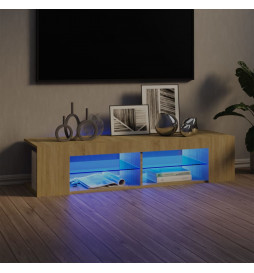 Meuble TV avec lumières LED...