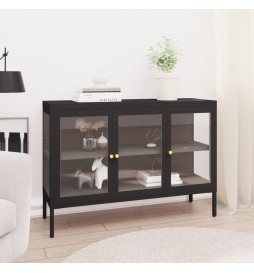 Buffet Noir 105x35x70 cm...