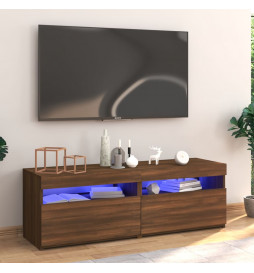 Meuble TV avec lumières LED...