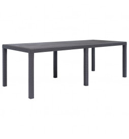 Table de jardin Marron...