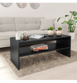 Table basse Noir 100x40x40...