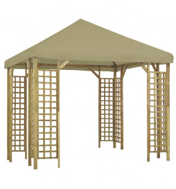 Belvédère 3x3 m Beige