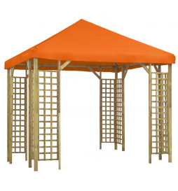 Belvédère 3x3 m Orange