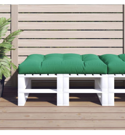 Coussin de palette vert...
