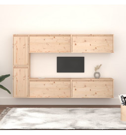 Meubles TV 6 pcs Bois...