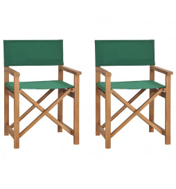 Chaises de metteur en scène...
