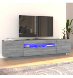 Meuble TV avec lumières LED...