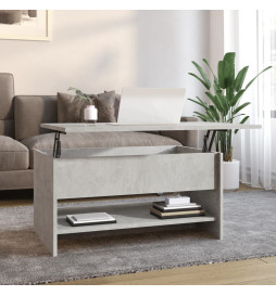 Table basse Gris béton...