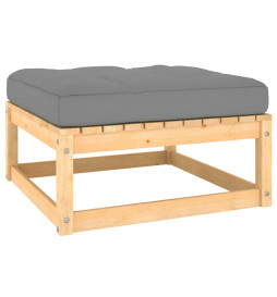 Repose-pied de jardin avec...