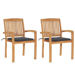Chaises de jardin 2 pcs...