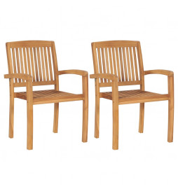 Chaises empilables à dîner...
