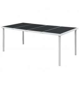 Table de jardin 190x90x74...