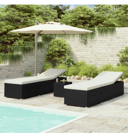 Chaises longues de jardin...