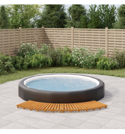 Marches de spa 2 pcs bois...