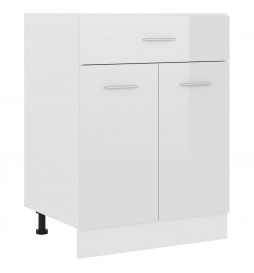 Armoire de plancher Blanc...