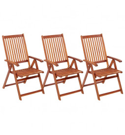 Chaises pliables de jardin...