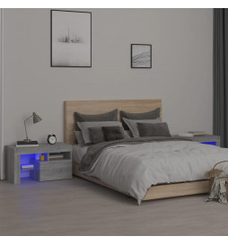 Tables de chevet 2 pcs et...