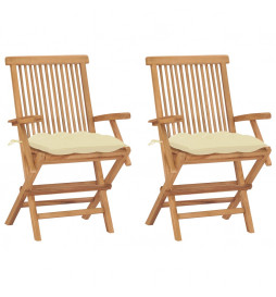 Chaises de jardin 2 pcs...