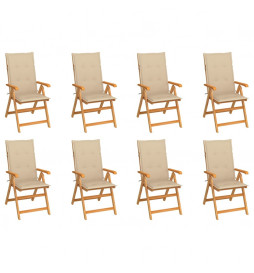 Chaises inclinables de...
