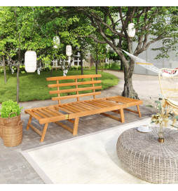 Banc de jardin 2-en-1 190...