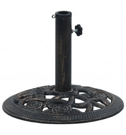 Socle de parasol Noir et...