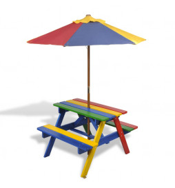 Table et bancs de...