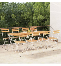 Chaises de bistrot pliantes...