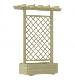 Jardinière pergola 162 x 56...