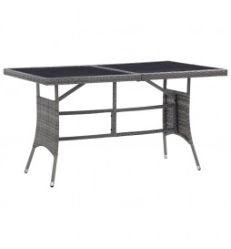 Table de jardin Gris...