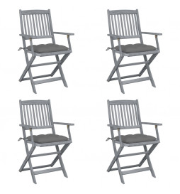 Chaises pliables...