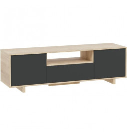 Meuble TV ZAIRA - Mélaminé...