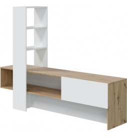 Meuble TV LISS - Mélaminé...